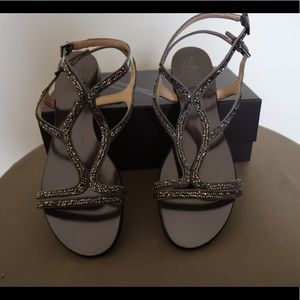 Vince Camuto ankle strap flat sandals